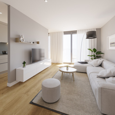 New build 2-bedroom apartments from 78m² in Barcelona (Pl. Catalana, Horta)