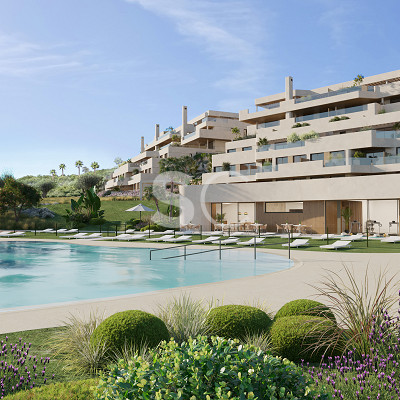 Apartamentos modernos con completas instalaciones en la costa de Cádiz